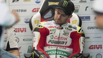 Cal Crutchlow en Silverstone.