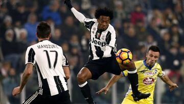 Juan Guillermo Cuadrado fue el líder en ataque en la victoria de la Juve 3-0 al Pescara