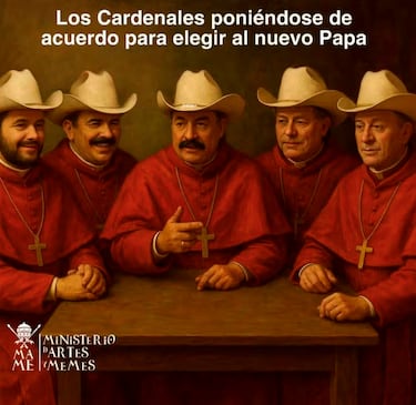 De la fumata arcoíris al cara de Papa: los mejores memes del Cónclave