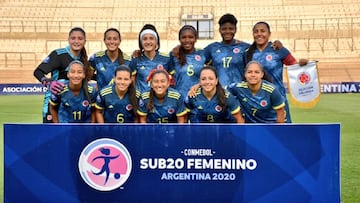 Lo que debe pasar para que Colombia avance al cuadrangular del Sudamericano Femenino Sub 20.