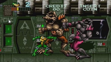 Rare probó suerte en las recreativas con su franquicia estrella, Battletoads, pero sin mucho éxito comercial.