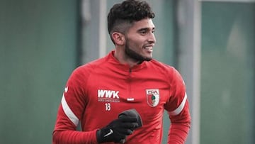 Ricardo Pepi realizó su primera sesión de entrenamiento con el Augsburg