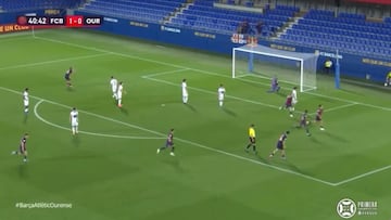 Un chico de La Masía hace historia en el Barcelona con un golazo escandaloso