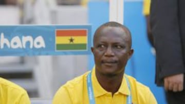 El seleccionador ghanés, Appiah.