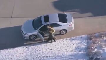 GTA en la vida real creando el pánico: de locos los delitos que comete este hombre a la fuga