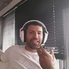 La llamada y el vacile de Agüero a Jordi Alba tras el partido: "No, cab***, si fue un golazo, hermano"