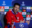 Diego Pablo Simeone atiende a la rueda de prensa antes de enfrentarse el Bodo Glimt en Champions League