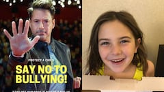 La peque&ntilde;a actriz, de 7 a&ntilde;os de edad, que conmovi&oacute; con su tierna participaci&oacute;n en Avengers: Endgame como hija de Tony Stark, pidi&oacute; que se detenga el bullying que le hacen.