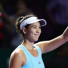 Triunfo y adiós de Muguruza: "Aprenderé de este año"