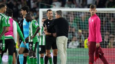 Pellegrini, junto a Sánchez Martínez.