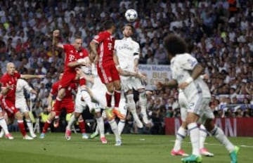 Las mejores imágenes del Real Madrid-Bayern Munich