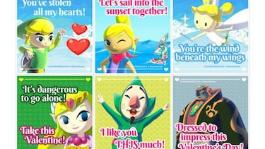 Feliz San Valentín desde las compañías de videojuegos y sus protagonistas