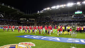 El último derbi, el pasado verano en la Supercopa de Europa, terminó con la victoria del Atlético en la prórroga (2-4).