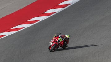 Joan Mir en Portimao con la Honda.