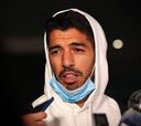 Luis Suárez aterrizá en Uruguay "con mucha ilusión" por los partidos de las Eliminatorias