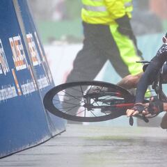 Thomas, sobre su caída en Romandía: "Me siento estúpido"