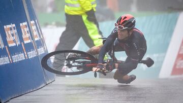 Thomas, sobre su caída en Romandía: "Me siento estúpido"