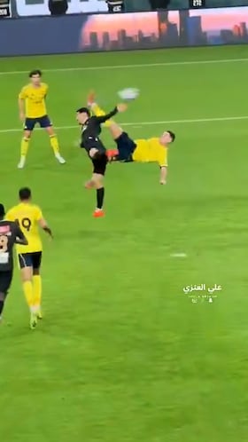 Sale a la luz una toma de la chilena de Cristiano que es aún más increíble