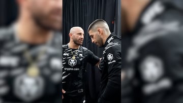 La conversación entre Topuria y Volkanovski que da pistas de su futuro: el final es muy clarificador