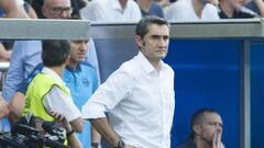Ernesto Valverde ha usado cuatro dibujos en cuatro duelos