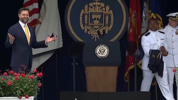 JD Vance stunned by epic surprised gift at Naval Academy Graduation