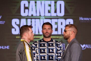 Este sábado en juego estarán los títulos mundiales WBC, WBA y WBO del supermedio, por lo que Saunders irá con todo a pesar de no ser favorito en las apuestas.