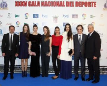 Las integrantes de la selección española de gimnasia rítmica 