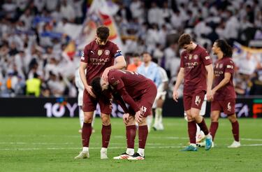 El equipo citizen llegaba a un nuevo enfrentamiento con muchas dudas, al igual que el Real Madrid se la jugaba en esta primera fase eliminatoria, pero en esta ocasión los de Guardiola dieron muestras de fin de ciclo. Ya no es el equipo que intimidaba y por segunda vez consecutiva quedaba fuera de la Champions a manos del Real Madrid. 