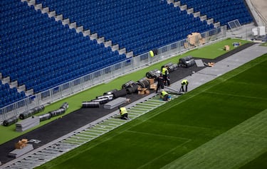 ¿Cuánto mide un campo de fútbol americano? Las nuevas medidas que tiene el Bernabéu para acoger la NFL