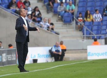 Víctor Fernández, en Cornellà-El Prat.