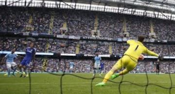 En la segunda fecha de la Premier, el City vence al Chelsea de Falcao y Cuadrado