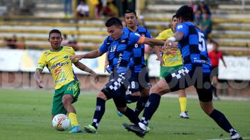 Partido del Torneo BetPlay entre Huila y Chicó.