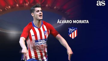 &Aacute;lvaro Morata moves on loan to Atletico Madrid from Chelsea.