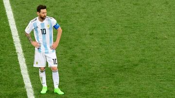 Messi lleva 675 minutos sin anotar en mundiales
