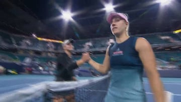 Kerber critic&oacute; a Andreescu tras su derrota.