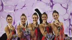 Las chicas mantienen su cr¨¦dito y revalidan la medalla de oro