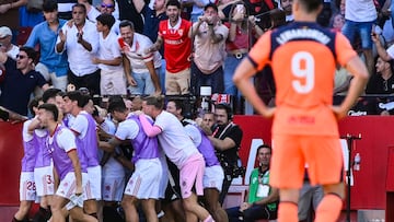 Missing the injured Lamine Yamal, Barcelona remain two points behind Real Madrid after a heavy defeat at Sevilla.