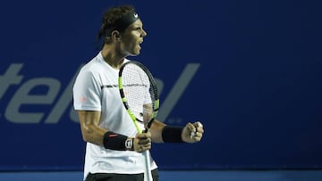 Rafael Nadal: "Volví a Acapulco porque sufrí mucho en Buenos Aires y Río"