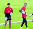 De Gea y Joel pasan del filial a medirse a Zaragoza y Osasuna