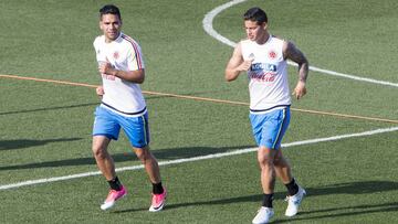 11/06/17
FALCAO Y JAMES RODRIGUEZ
ENTRENAMIENTO DE COLOMBIA EN LA CIUDAD DEPORTIVA DE VALDEBEBAS
FUTBOL