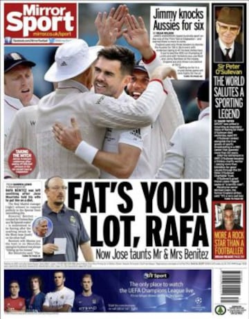 Daily Mirror de Inglaterra