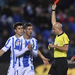 Un partido de sanción para Rubén Pérez, del Leganés