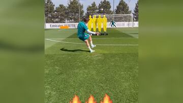 A pocas horas de la Champions va Toni Kroos y hace esta barbaridad en el entrenamiento