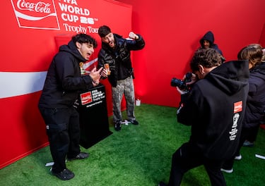 07/02/26 
EVENTO FIFA WORLD CUP 26 TROPHY TOUR COCACOLA SANTIAGO BERNABEU