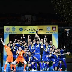 El Movistar aplasta al Sporting: ¡campeón de Europa por 4ª vez!