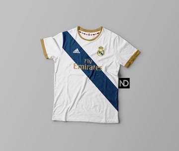 ¿Cómo serían las camisetas de los equipos si se basaran en su escudo?