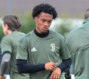 Así entrenan Cuadrado y la Juve para recibir al Madrid en Champions