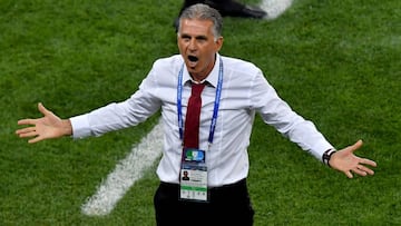 Queiroz: "Maybe the ref didn't send Cristiano off because of who he is..."