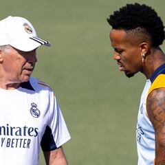Ancelotti libera a Militao