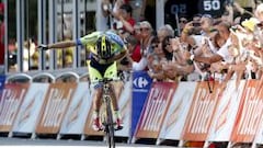 Ganó Rogers, atacó Pinot, aguantó Valverde, cedió Bardet